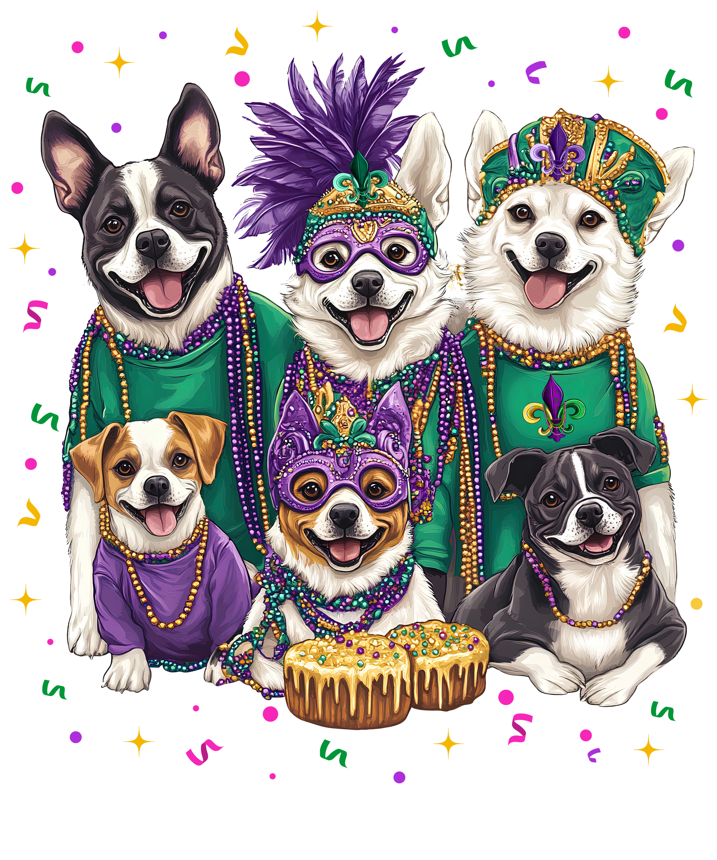 Mardi Gras 889 - Or 17012025 Vtn Dog Mardi Gras