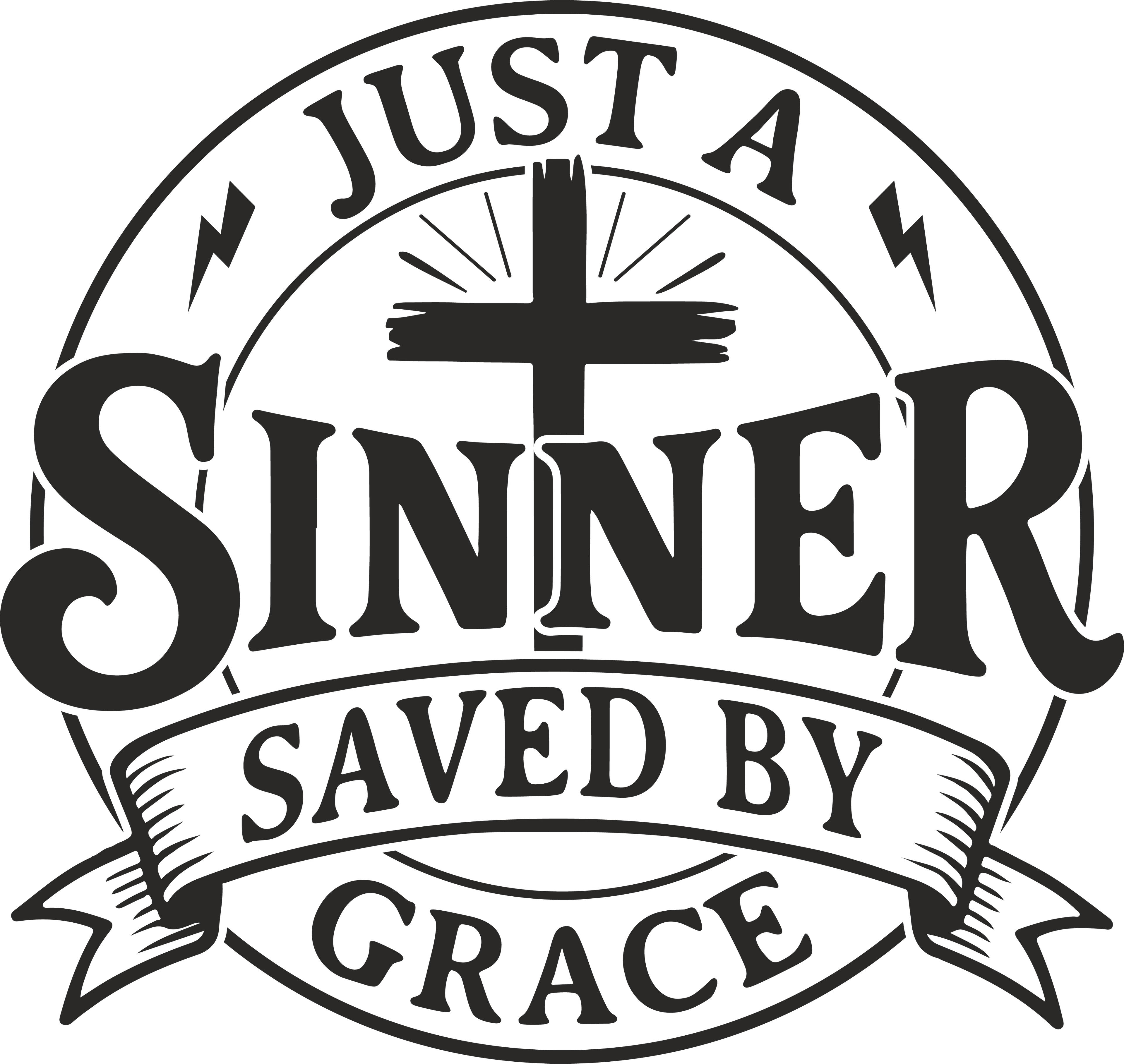Christian 437 - Just A Sinner Saved By Grace