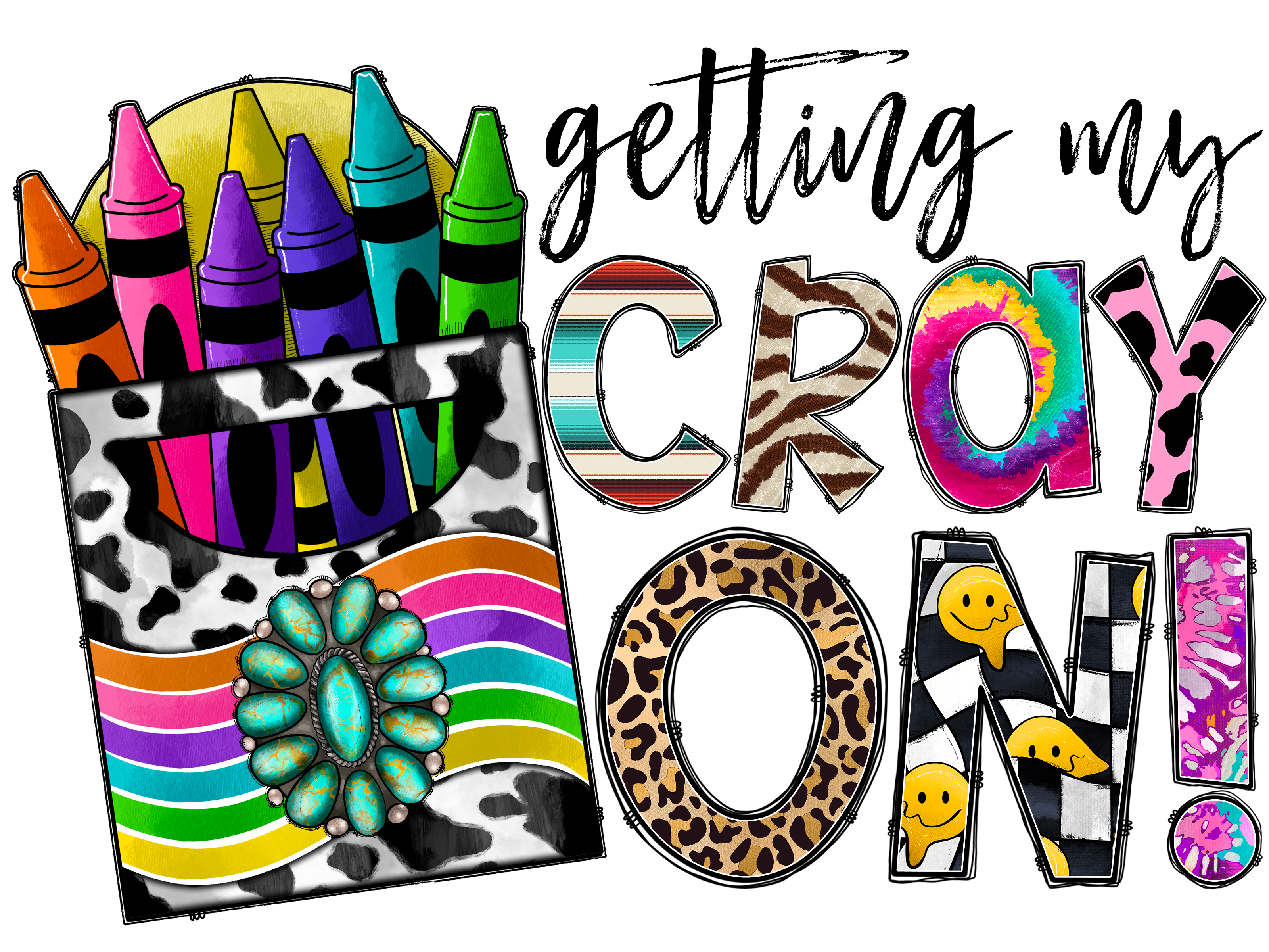 Teacher 284 - Gettingmycrayonleopard