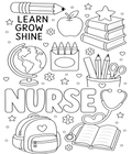 Randomness 1230 - Nurse Line Art School