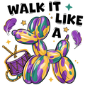 Mardi Gras 1035 - Walk It Like A Dog 112234751 Walk It Like A Dog Mardi Gras Png