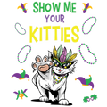 Mardi Gras 618 - Mardi Gras Kitten Cat Svg For Personal And Commercial Uses 8 01