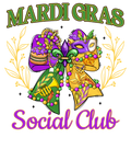 Mardi Gras 937 - Or 24122024 Nhuy Coquette Bow Mardi Gras Social Club