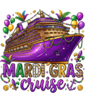 Mardi Gras 603 - Mardi Gras Cruise Crew 2026 Family Friend Group Vacations Sweatshirt (7)