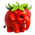 Randomness 599 - Elephantini Strawberini
