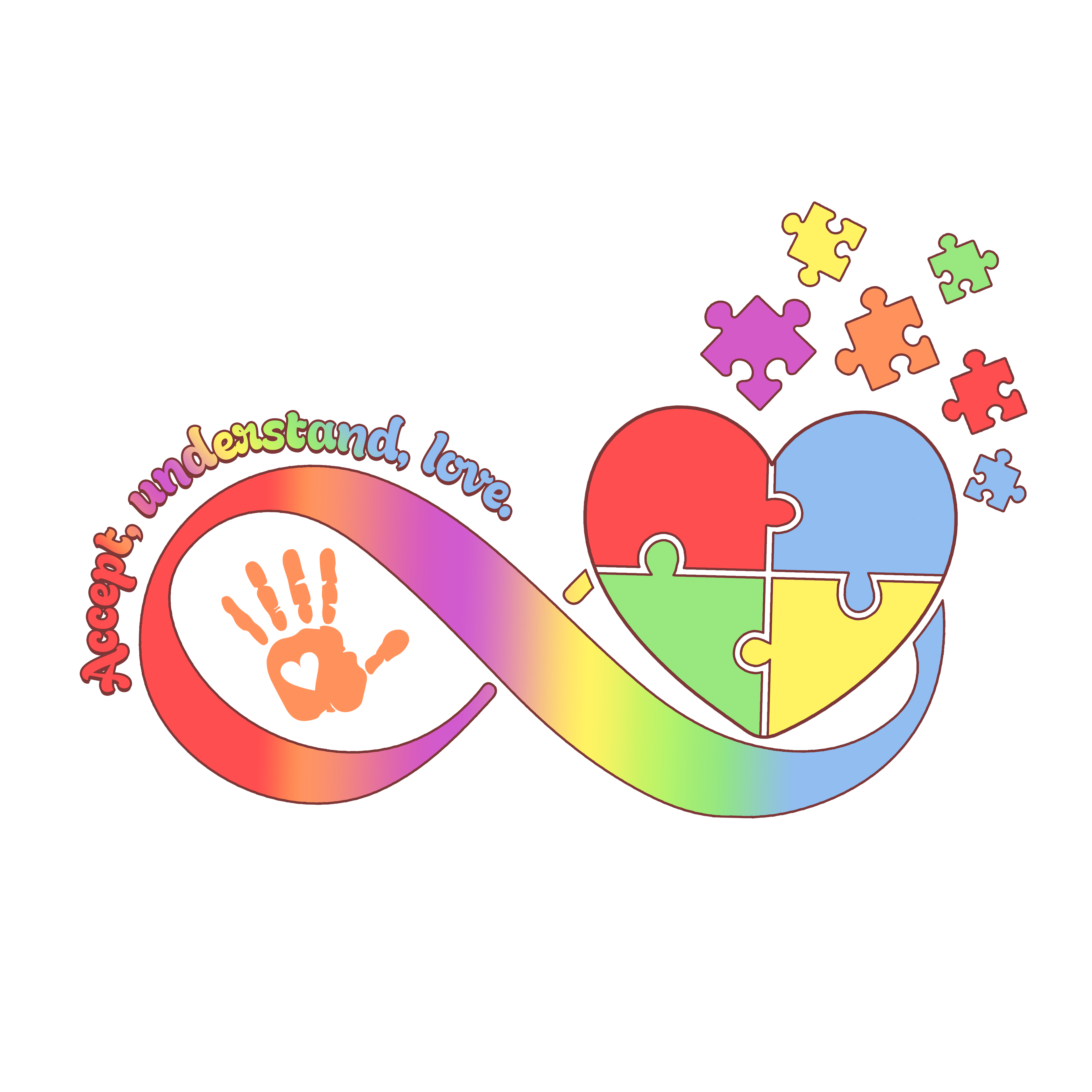 Autism 750 - Copy Of A05 L240414 12 Autism Awareness Puzzle 12