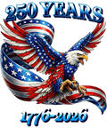 4th of July 44 - 250 Years American Anniversary 250th Independence Day Sweatshirt (1)