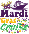 Mardi Gras 599 - Mardi Gras Cruise Crew 2026 Family Friend Group Vacations Sweatshirt (3)