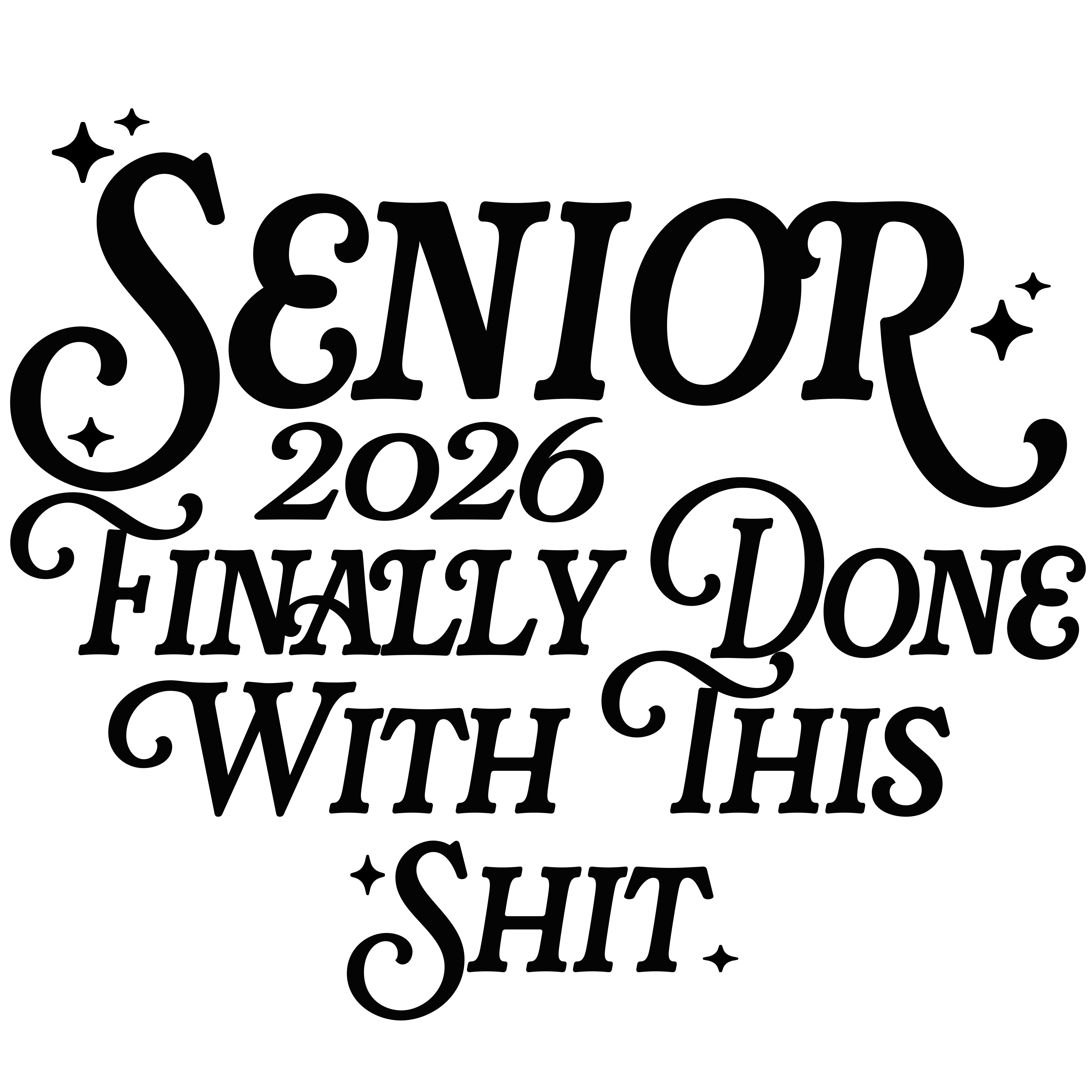 Randomness 1509 - Senior Finally Done