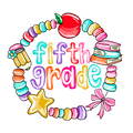Back to School 79 - 5th Grade Bracelet