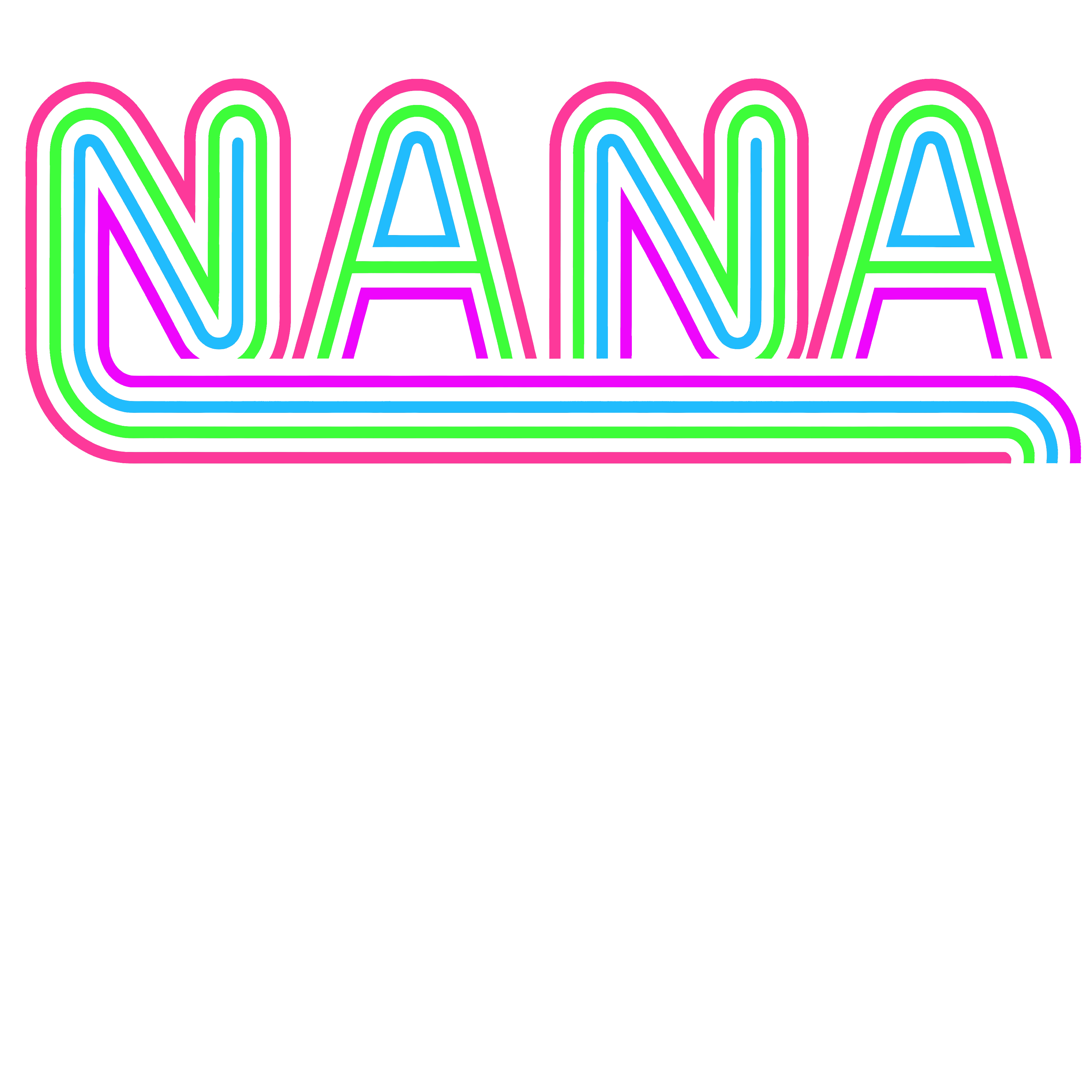 Randomness 1180 - Nana Retro Colorful