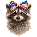 Randomness 880 - Impasto Raccoon America