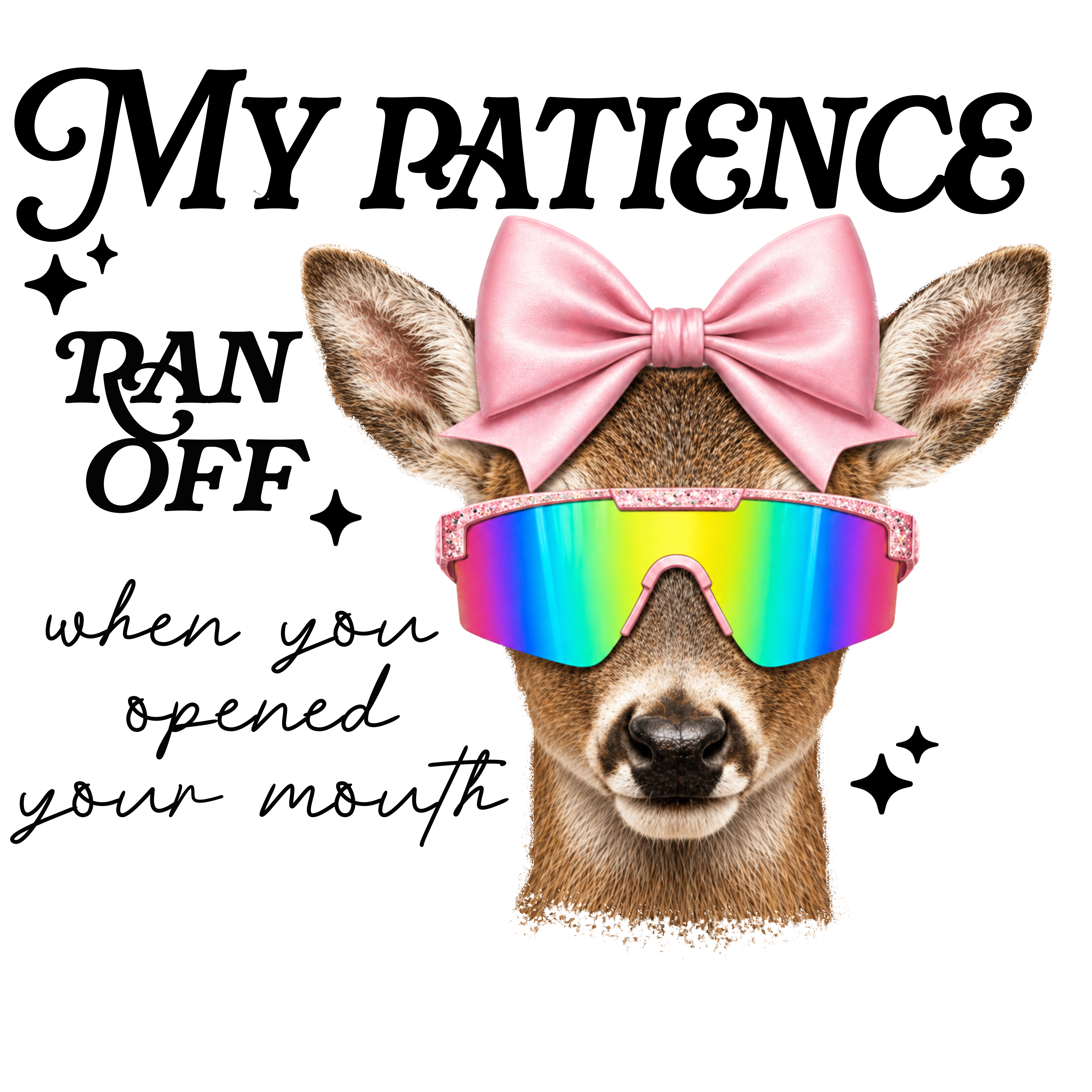 Randomness 1298 - Patience Ran Off Deer