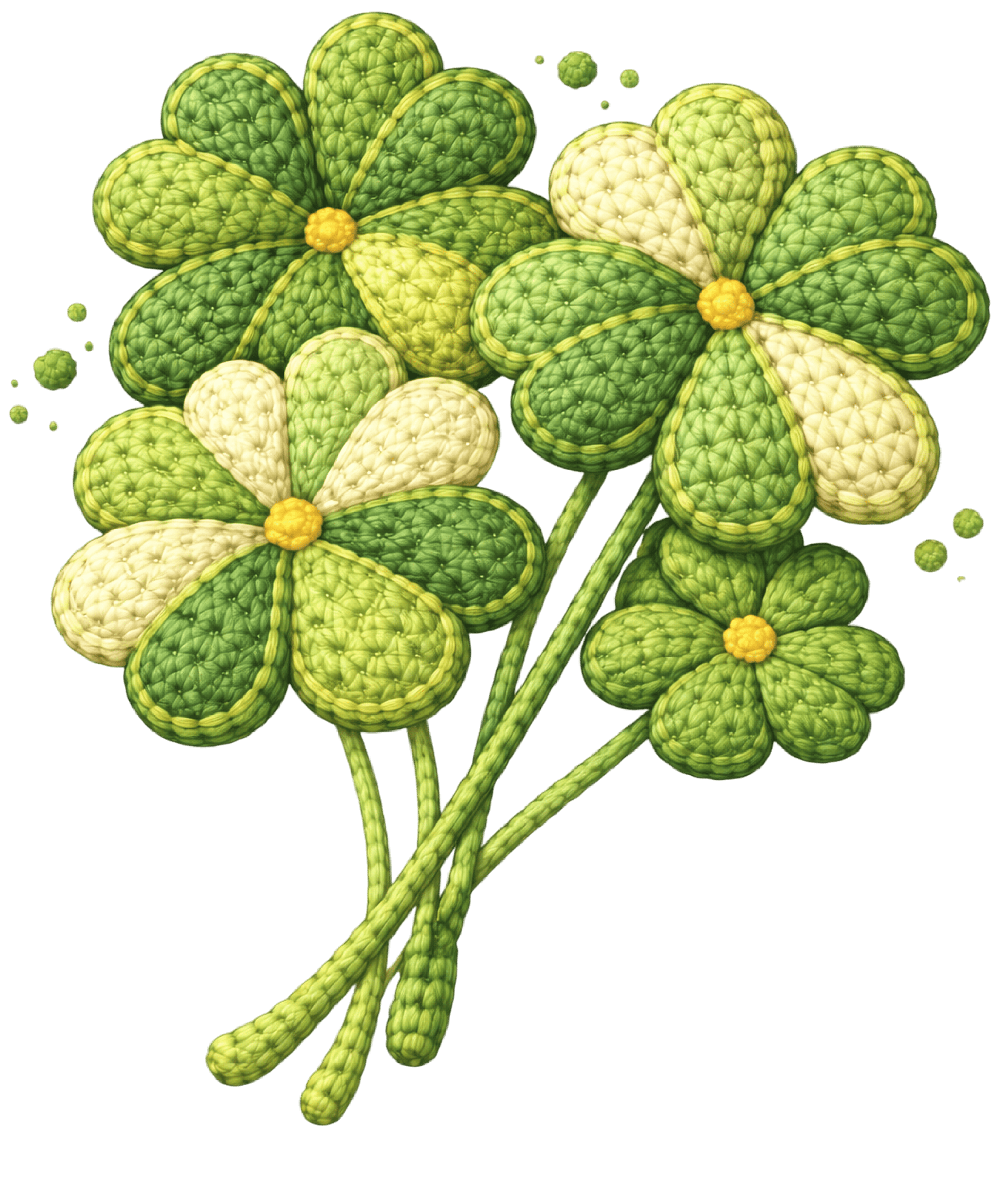 St. Patrick's Day 102 - Knitted Yarn Crochet Patricks Day 138316000 2 (22)