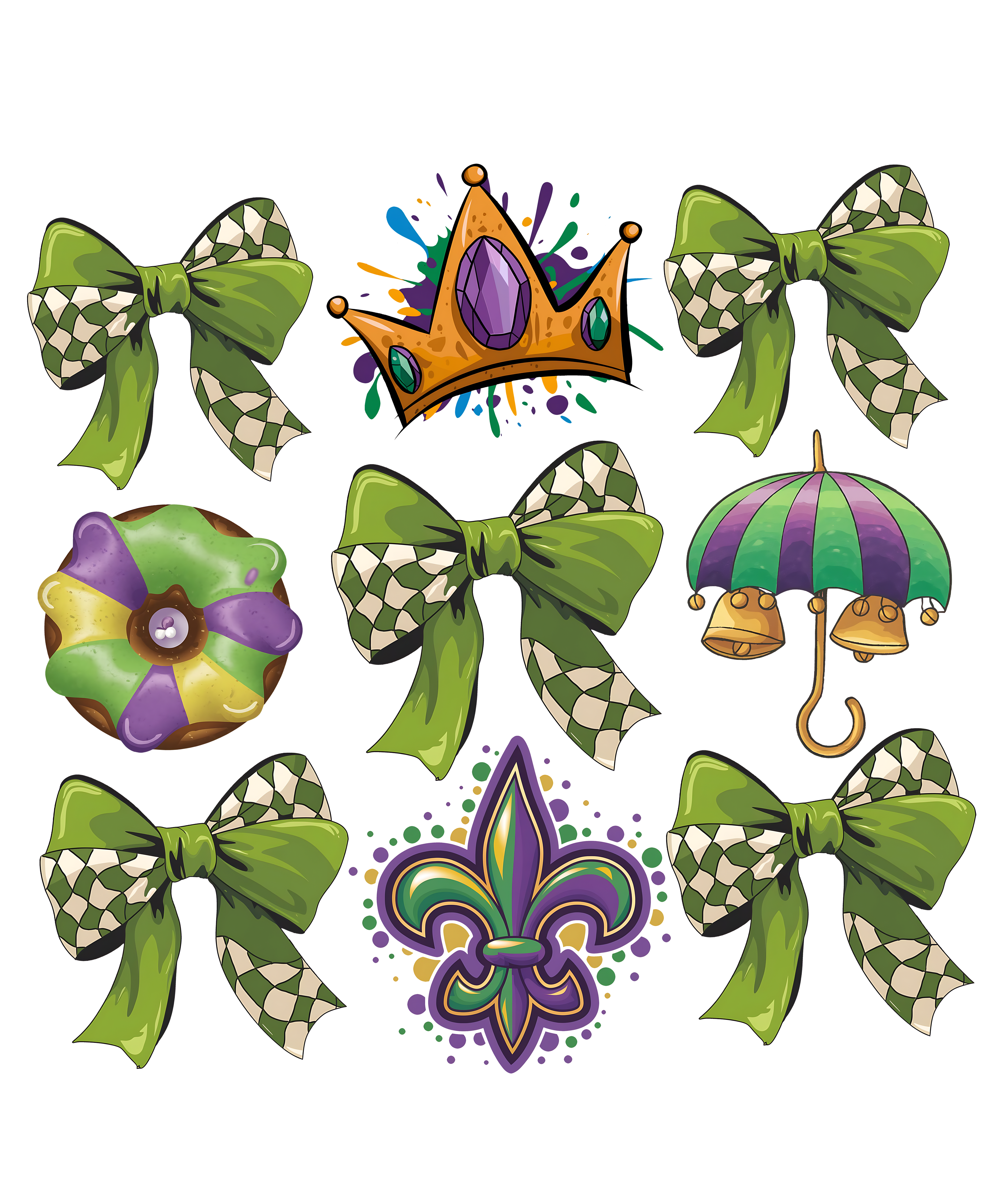 Mardi Gras 320 - Bundle Mardi Gras 11 Sublimation 110843602 6