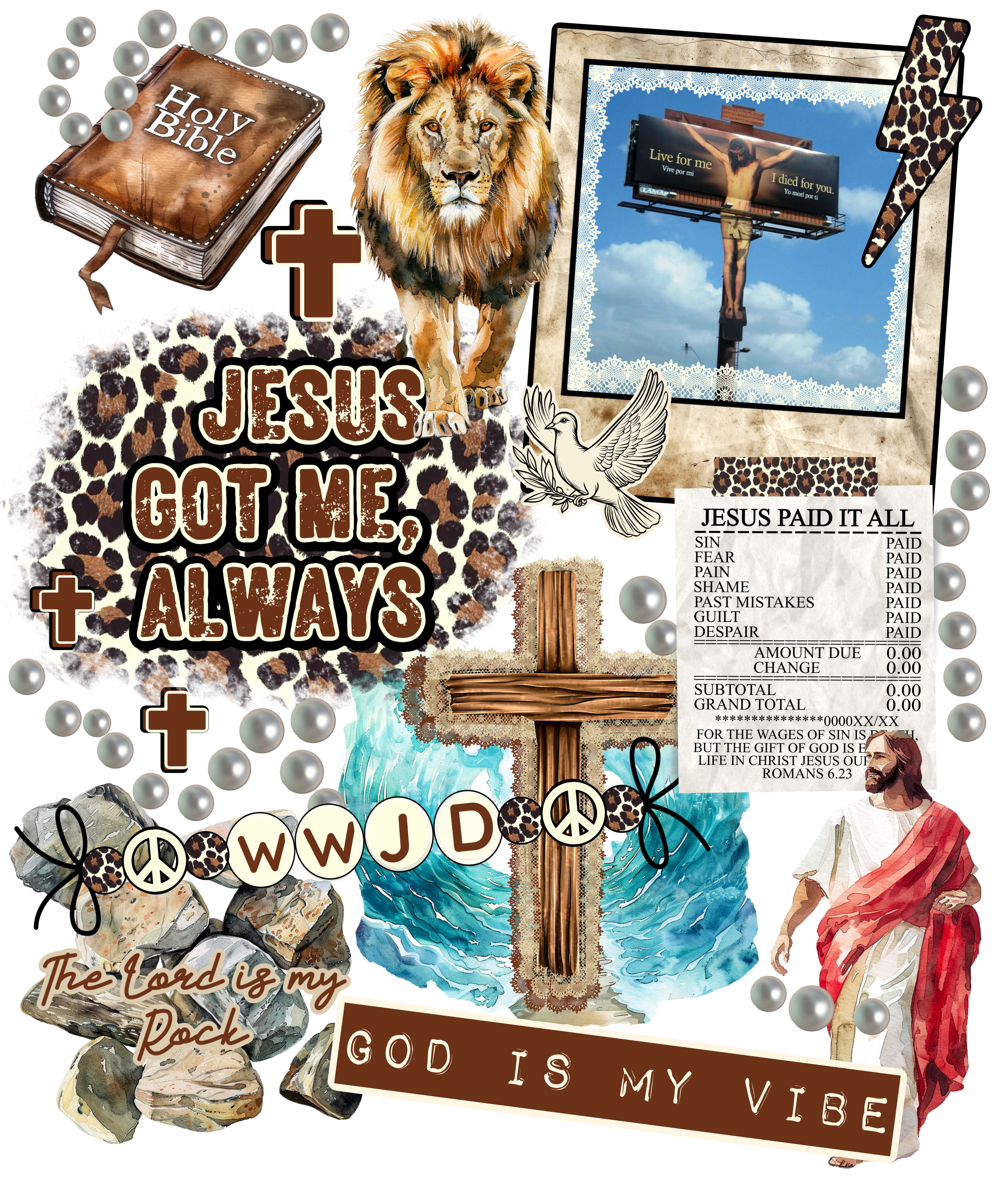 Christian 363 - Jesus Collage