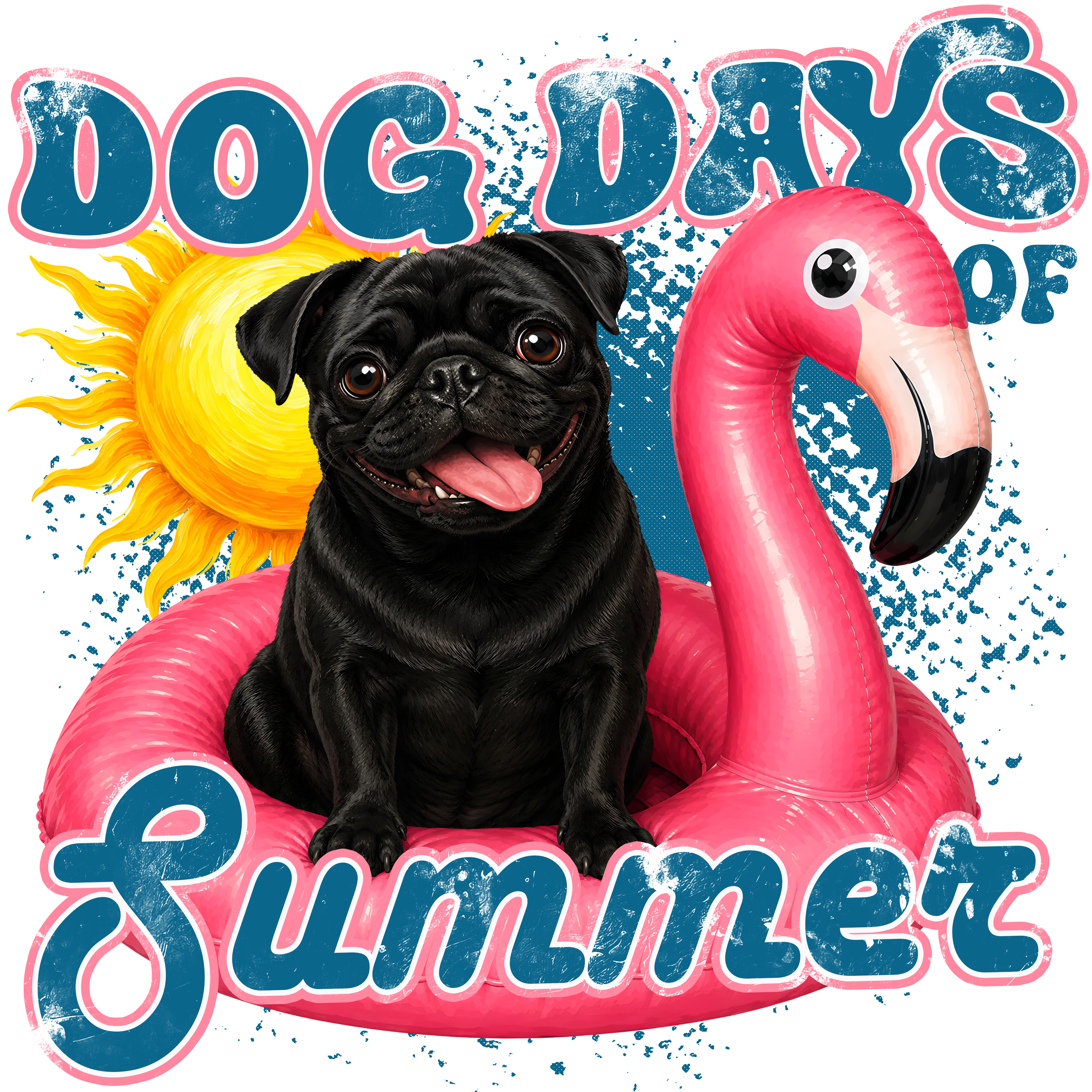 Randomness 559 - Dog Days Black Pug