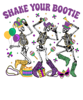 Mardi Gras 960 - Or 28122024 Vtn Shake Your Bootie Skeleton Mardi Gras