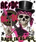 Randomness 25 - Acdc Back In Black Pink