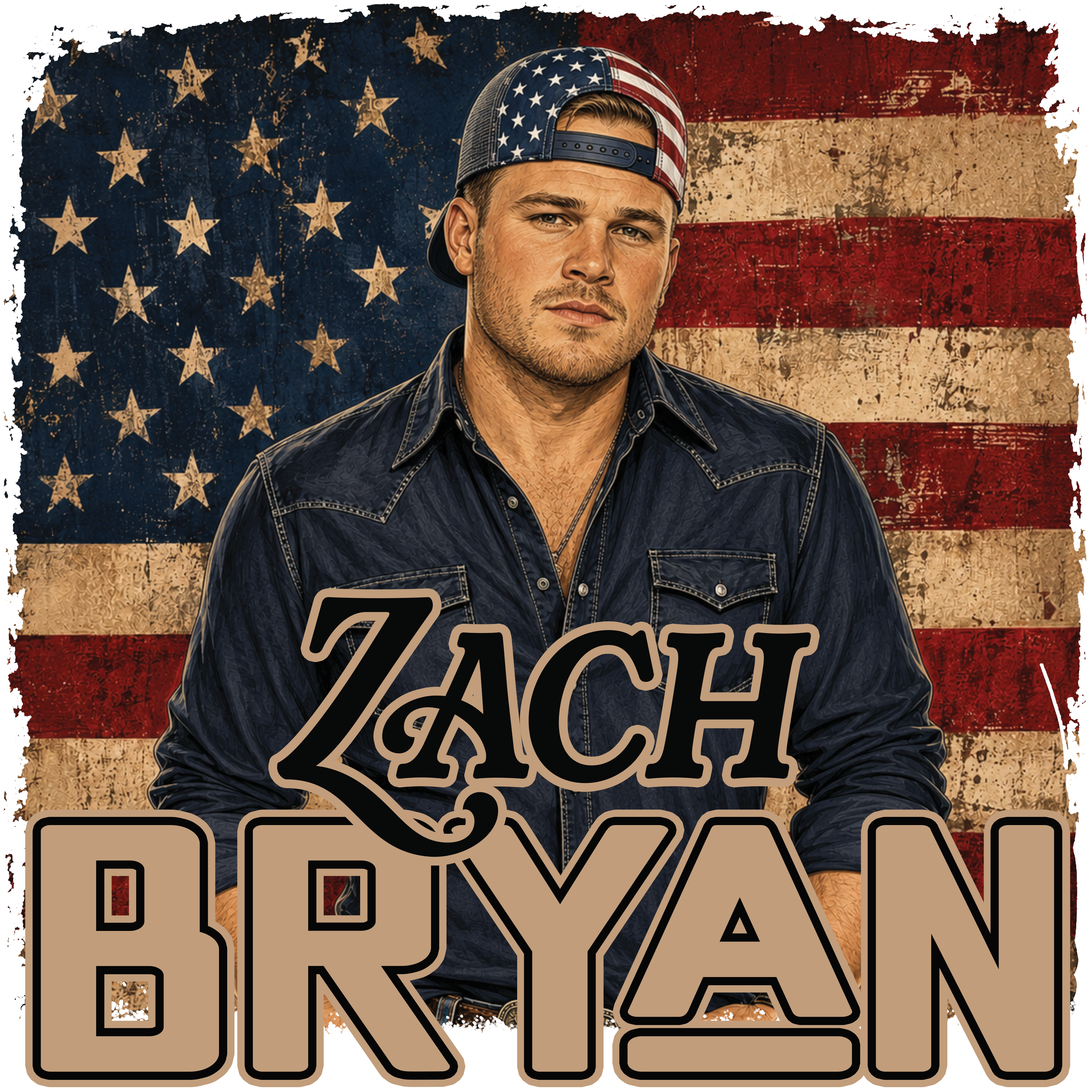 Randomness 1811 - Zach Bryan Usa Back