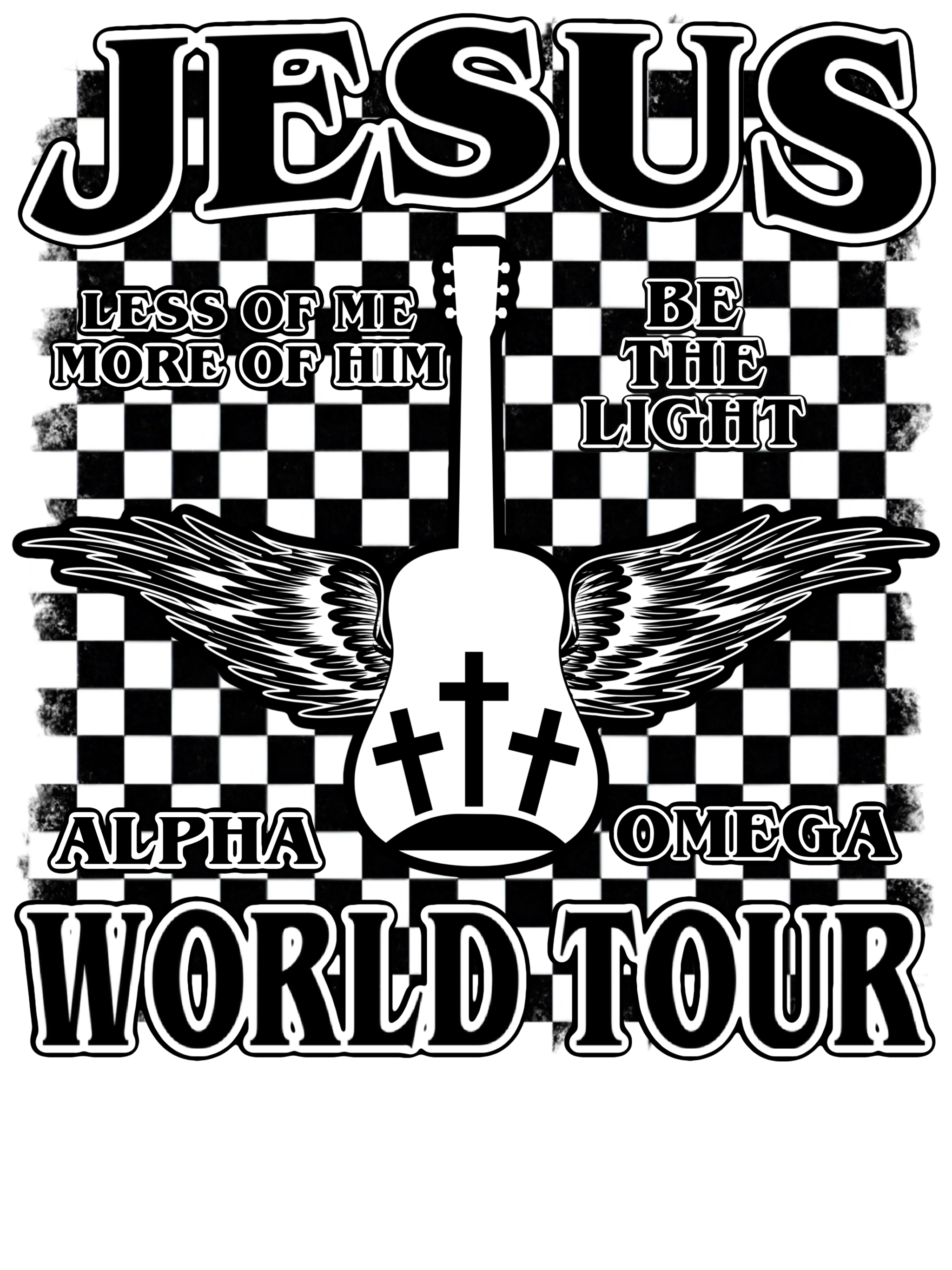 Christian 422 - Jesus Tour Checkered