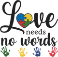 Autism 1012 - Heart Shape 01