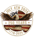 4th of July 41 - 250 Years American 250th Anniversary Us Usa Flag 4th Of July T Shirt (4)