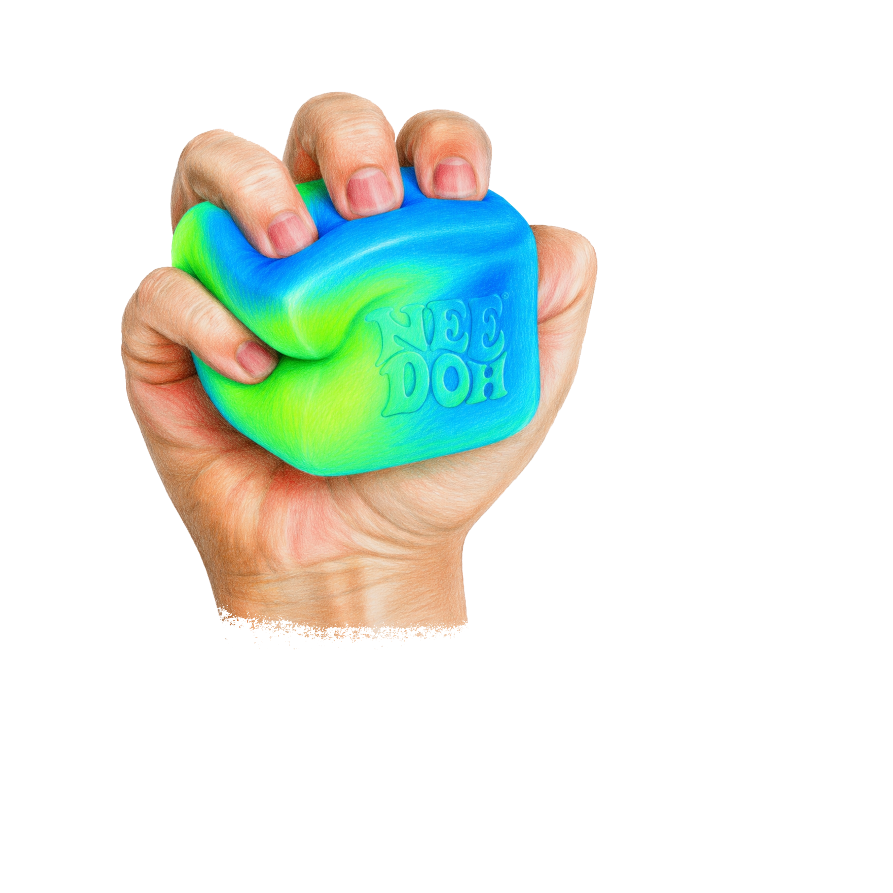 Randomness 1202 - Nee Doh Green Hand