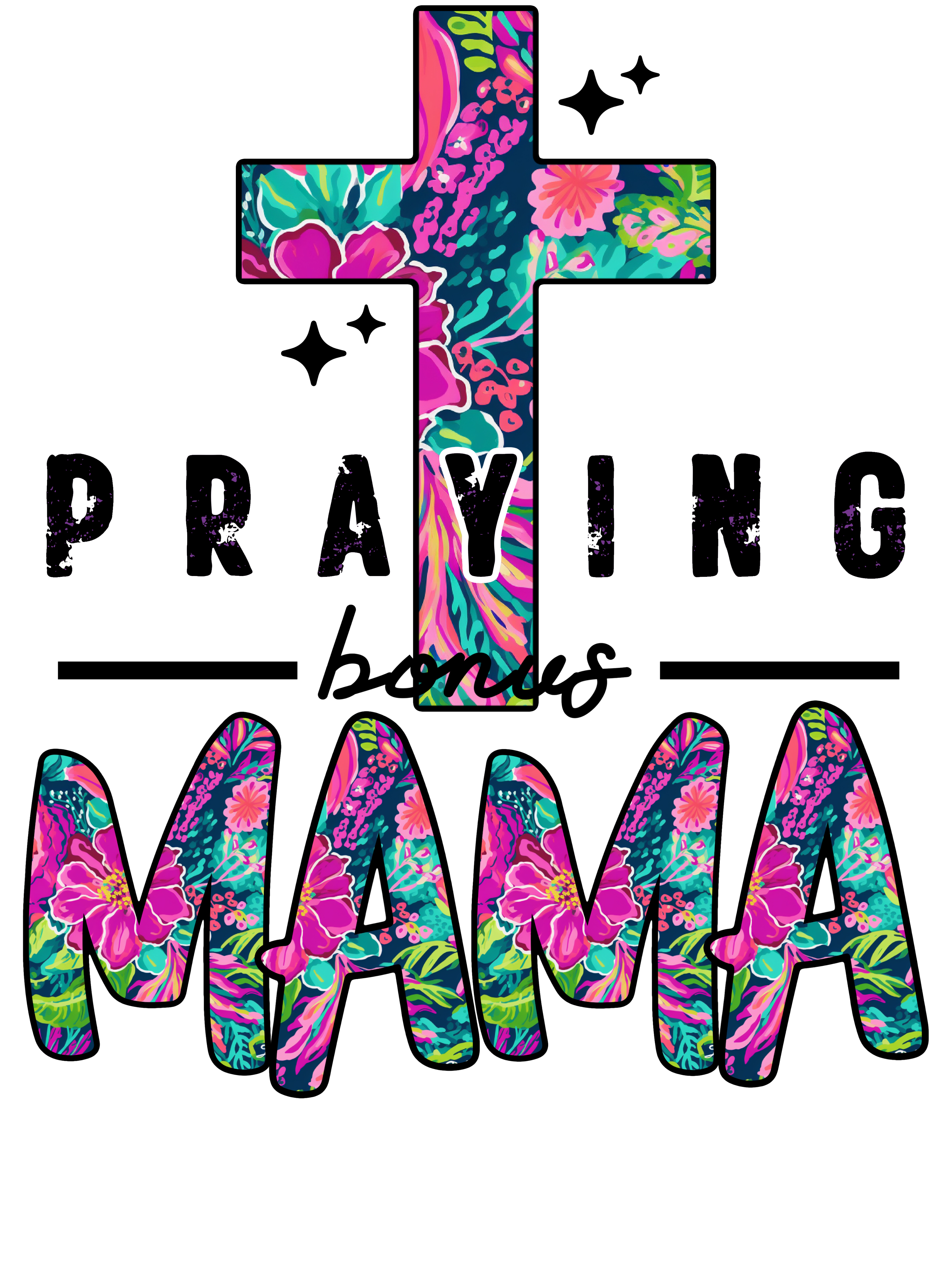 Christian 558 - Praying Bonus Mama