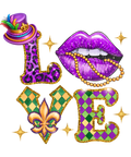 Mardi Gras 626 - Mardi Gras Love Sweatshirt