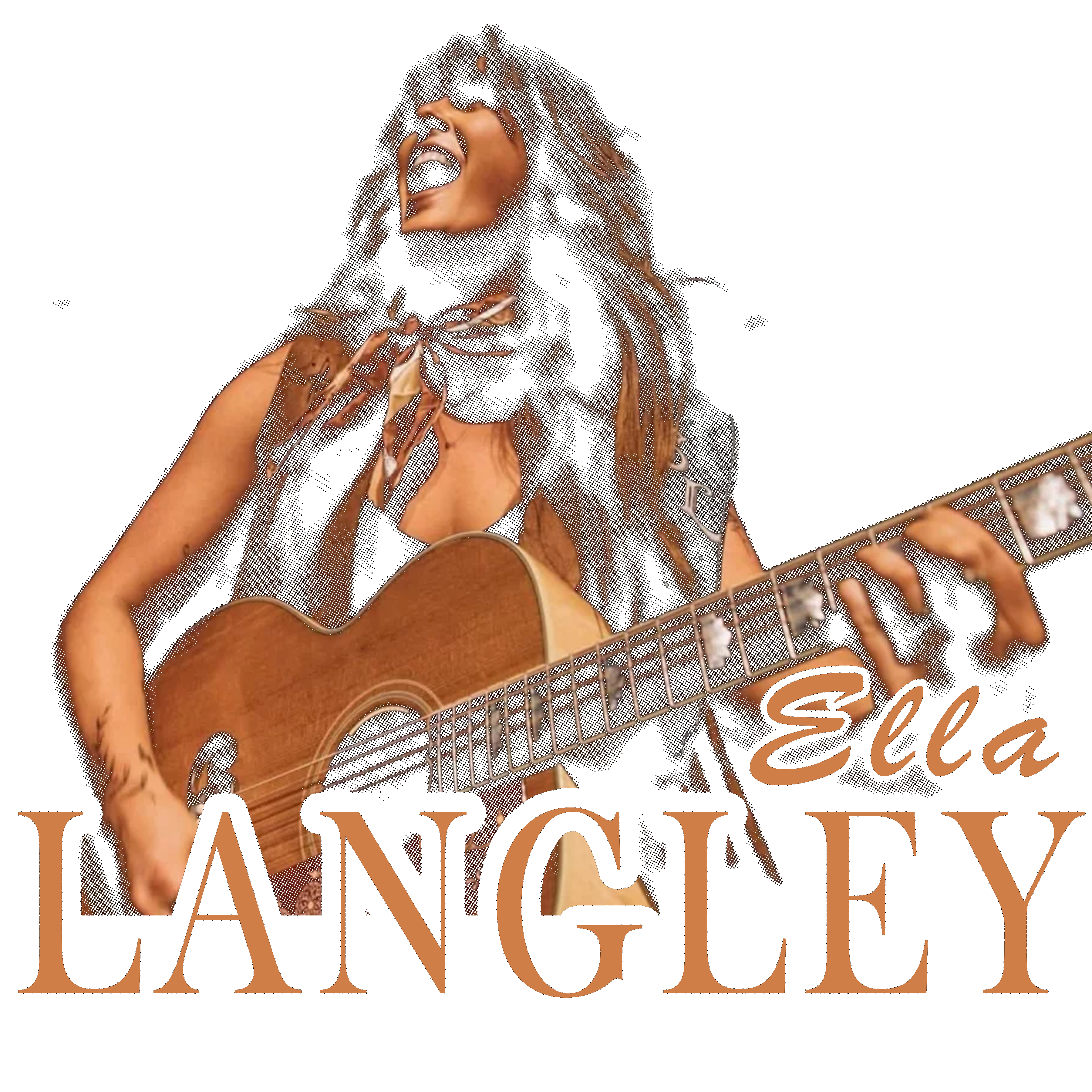 Randomness 607 - Ella Langley Halftone