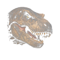 Randomness 812 - Halftone T Rex