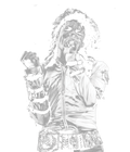 Randomness 1093 - Michael Jackson Halftone
