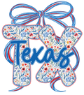 4th of July 415 - Or 02062025 Nhuy Coquette Bow Texas Tx America 4th Of July