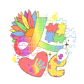 Autism 929 - Copy Of Funny Motherhood Png, Retro Mama Png (Distressed)