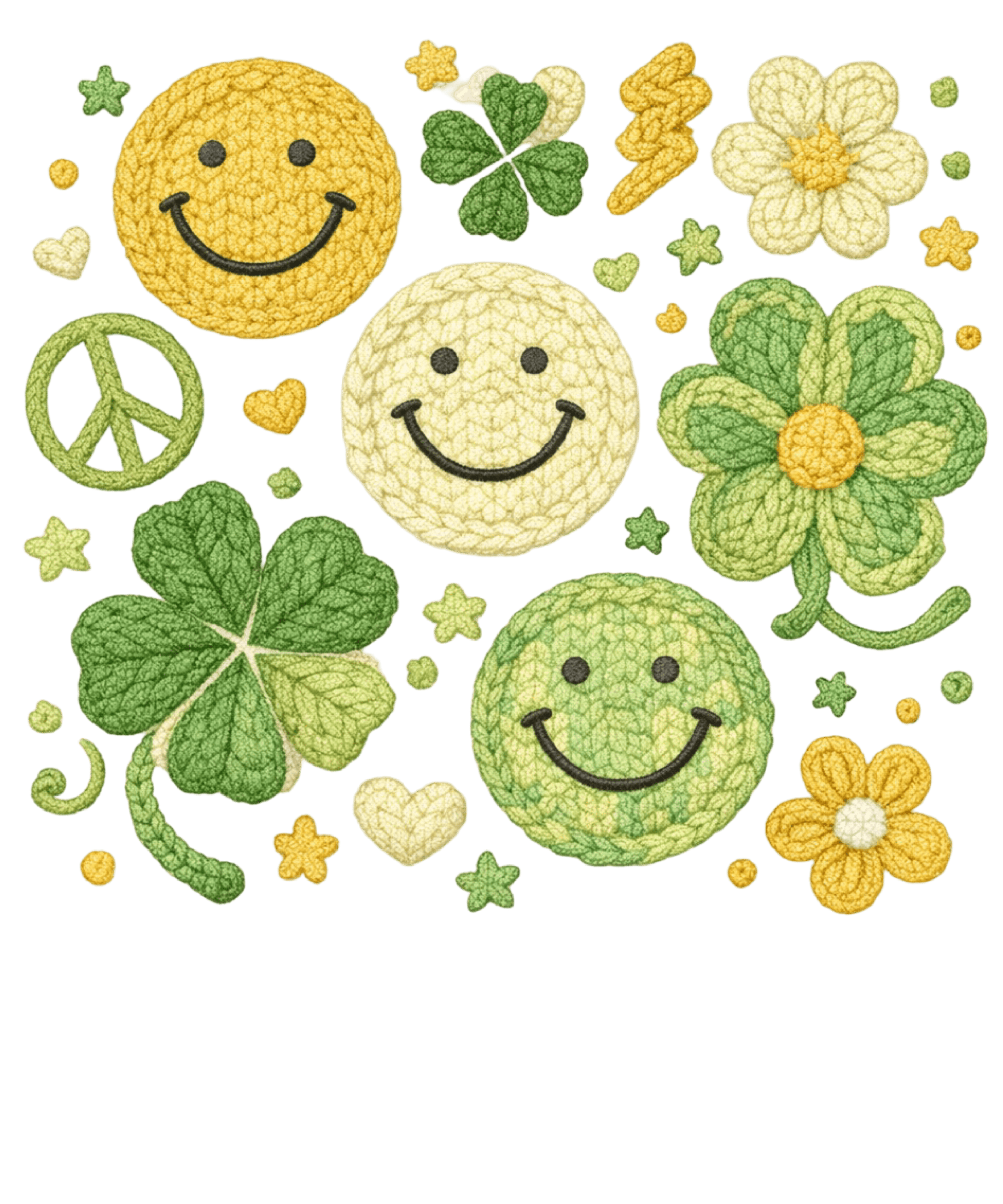 St. Patrick's Day 81 - Knitted Yarn Crochet Patricks Day 138316000 1 (3)