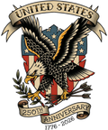 4th of July 545 - United States 250th Anniversary Bald Eagle 1776 2026 Sweatshirt