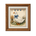 Randomness 1743 - Vintage Goose Framed