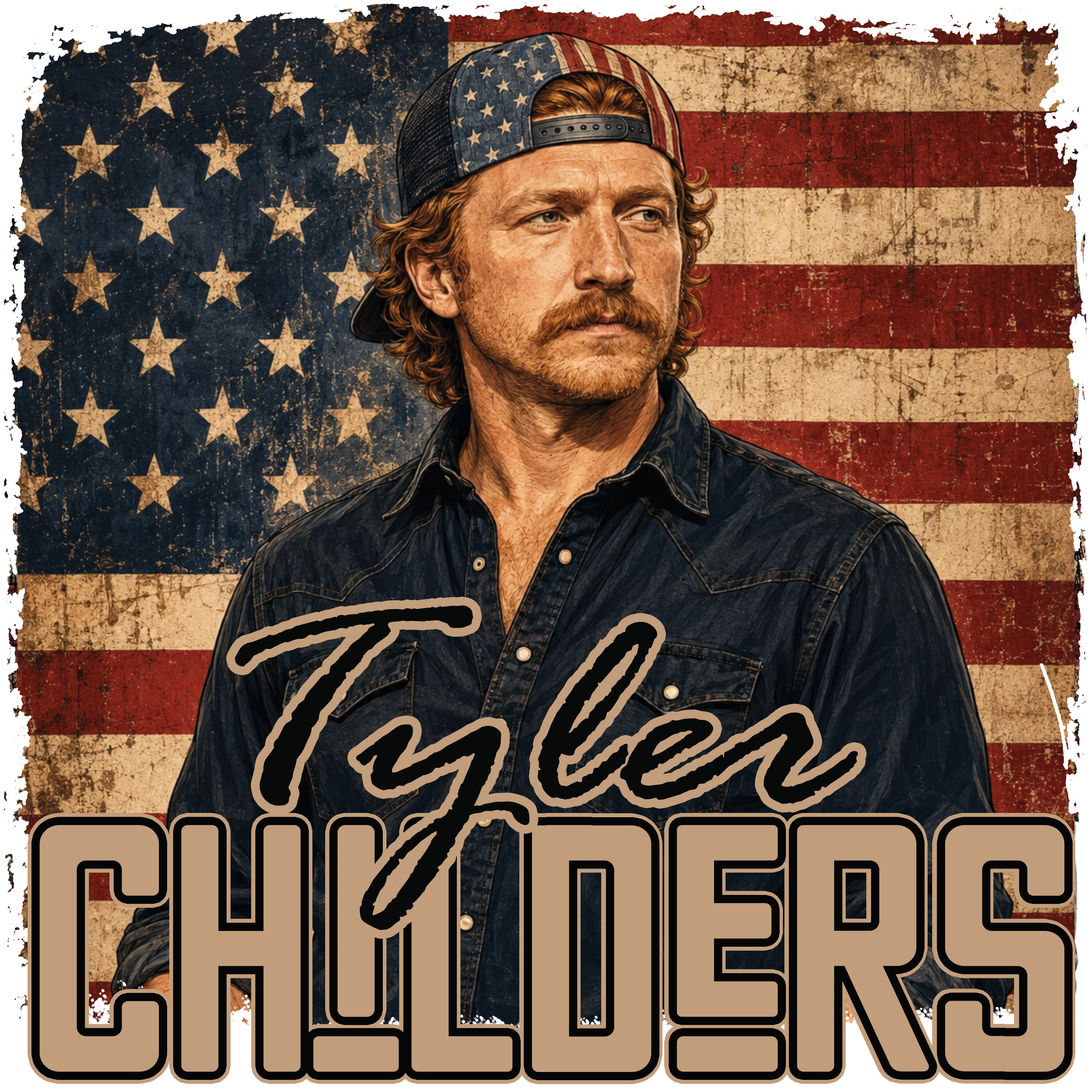 Randomness 1727 - Tyler Childers Usa Back