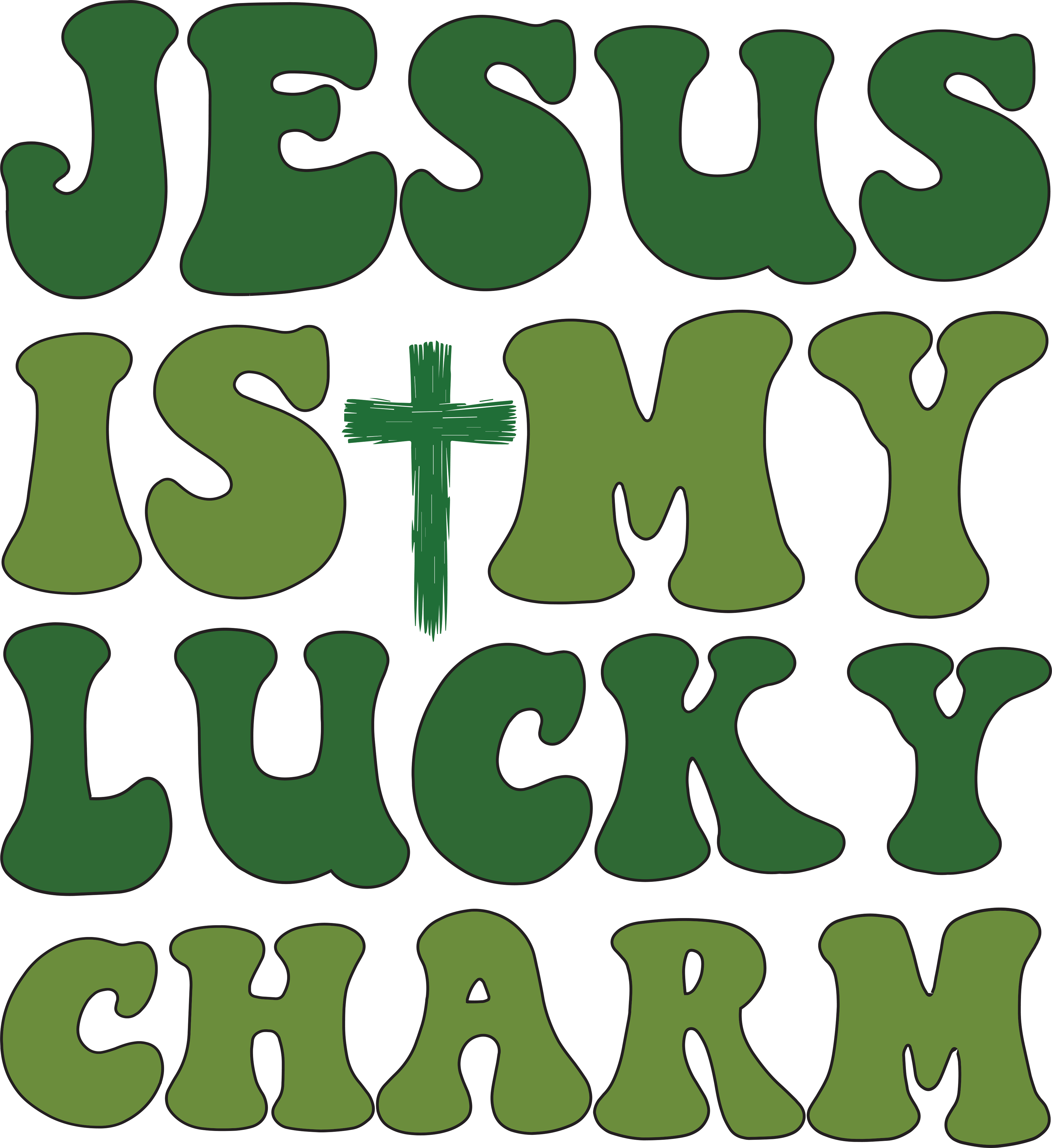 Christian 382 - Jesus Is My Lucky Charm