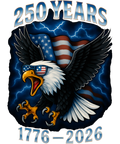 4th of July 31 - 250 Anniversary Usa Flag With Eagle America 250th Birthday Sweatshirt