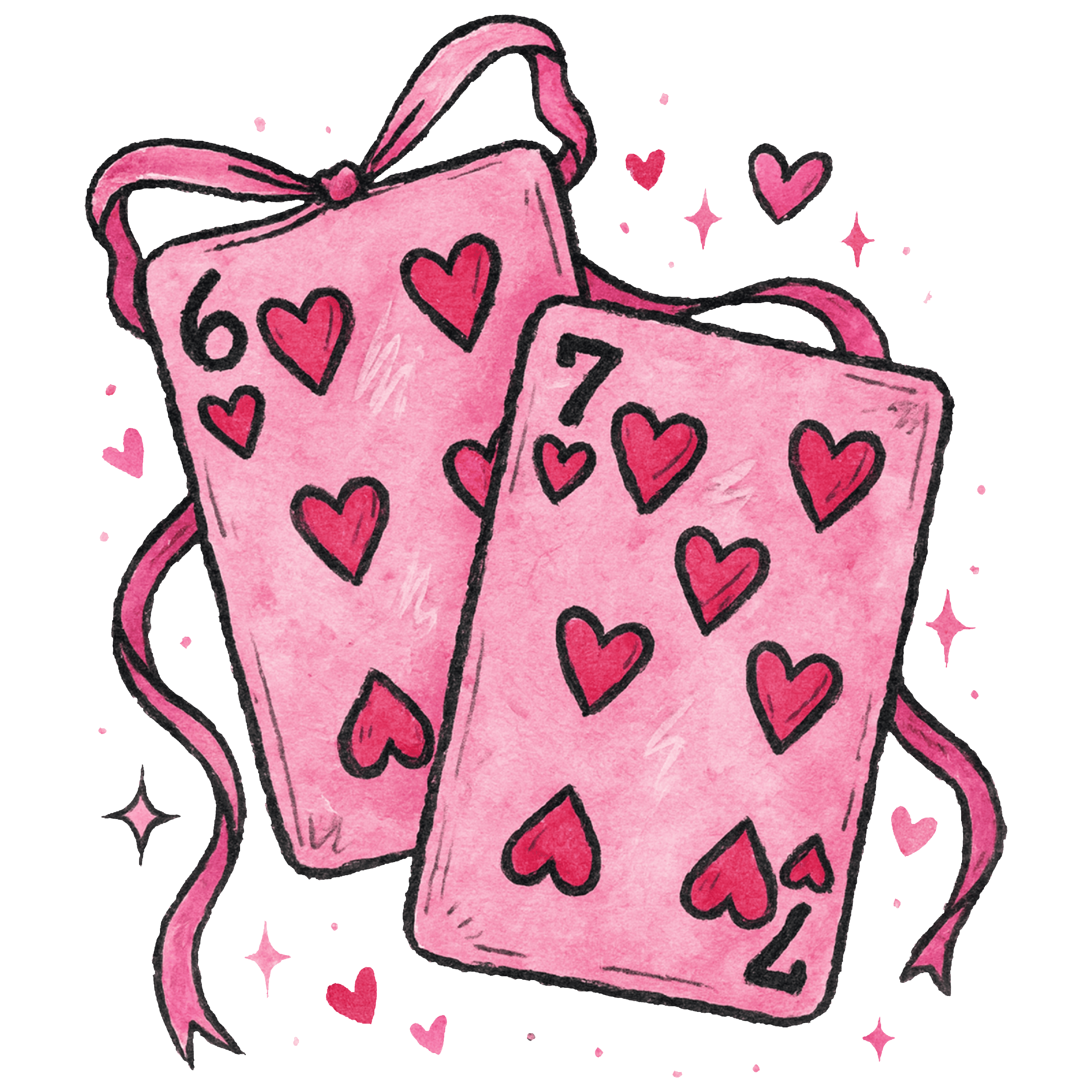 Valentine's Day 113 - Six Seven Playing Cards