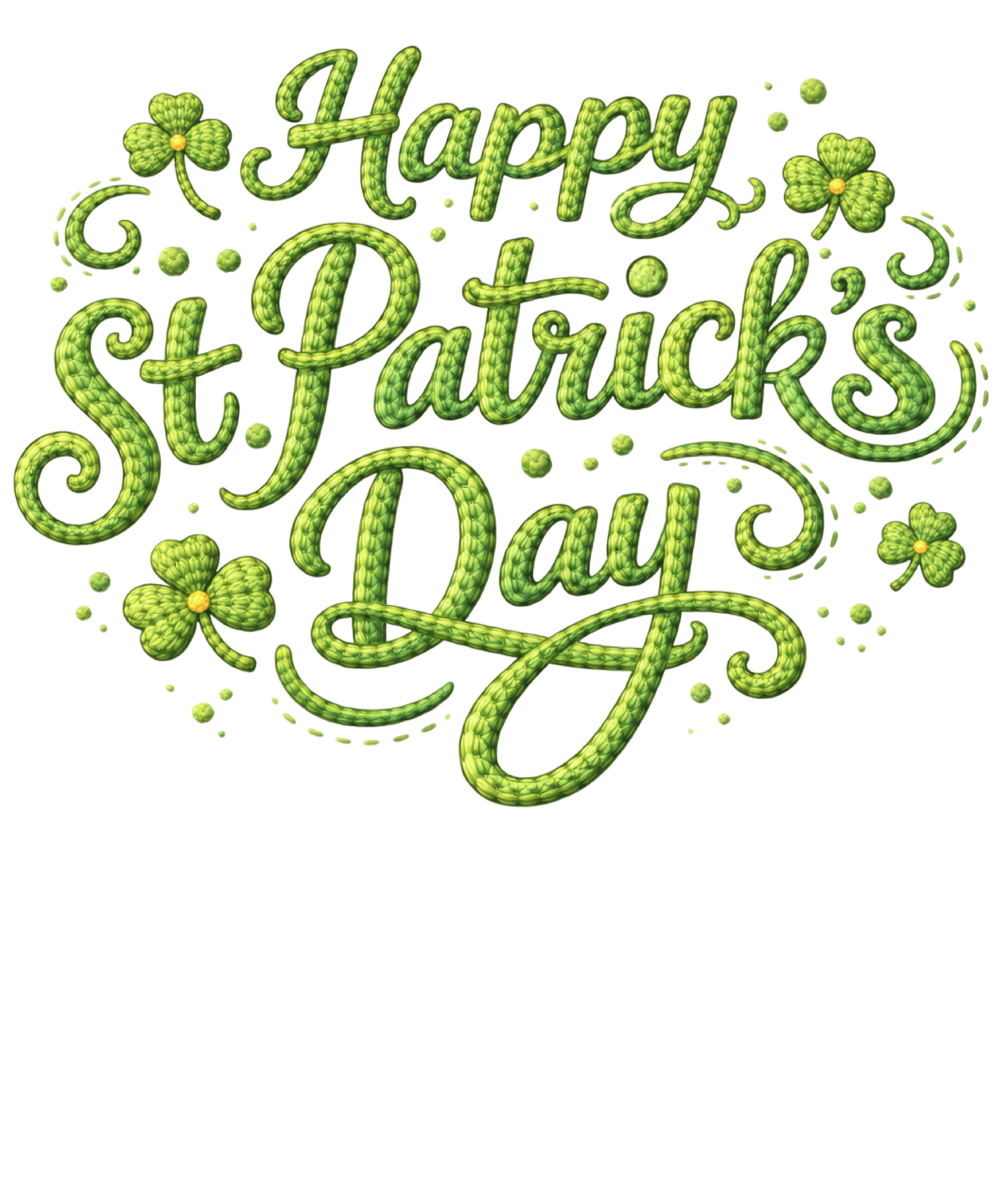 St. Patrick's Day 88 - Knitted Yarn Crochet Patricks Day 138316000 2 (1)