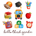 Back to School 104 - A01 L240624 13 Hello Third Grade