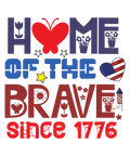 4th of July 372 - Home Of The Brave Since 1776 01