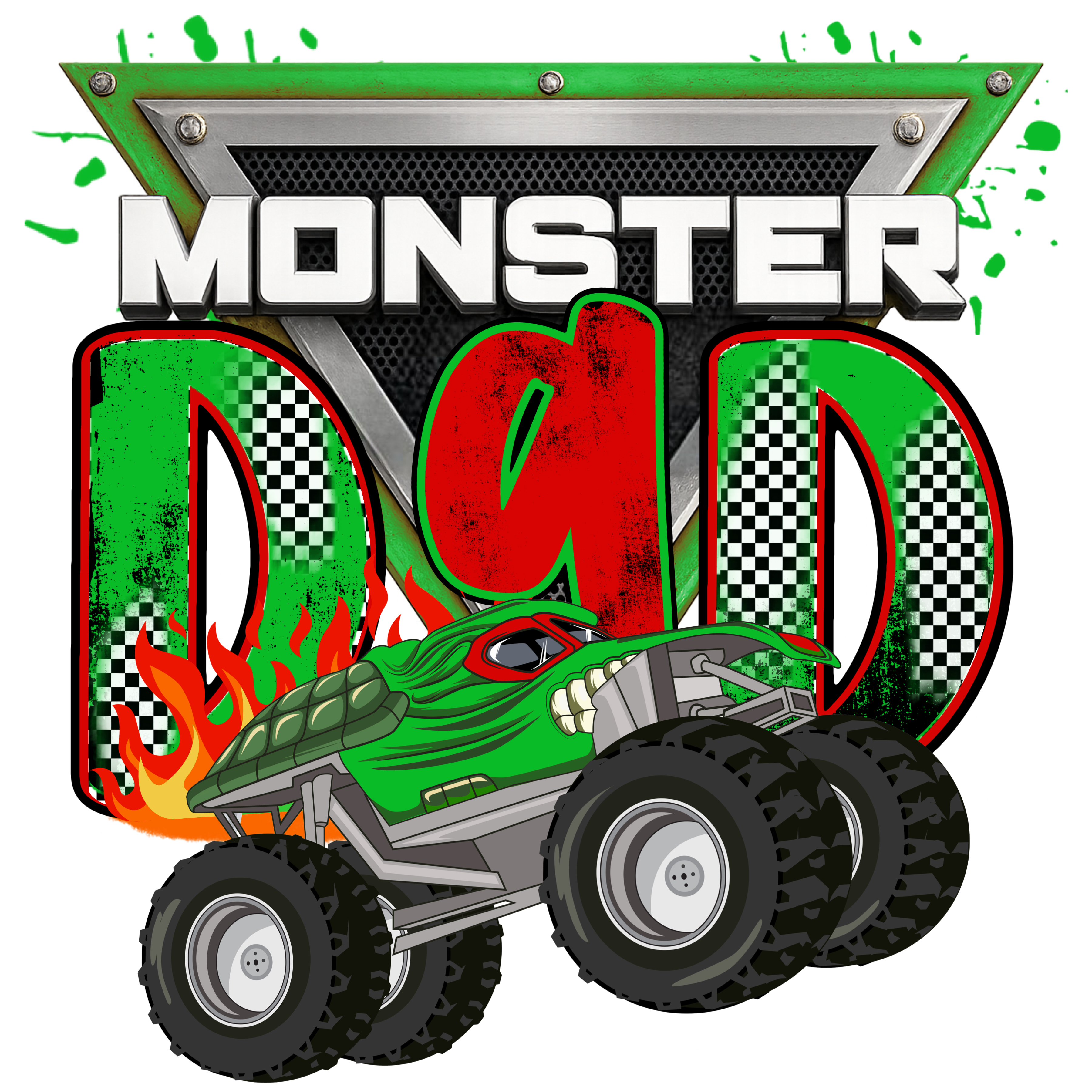 Randomness 1144 - Monster Truck Dad Turtle