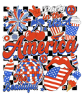 4th of July 490 - Or 29052025 Vtn Retro America 4th Of July Party In The Usa Back Ver 2