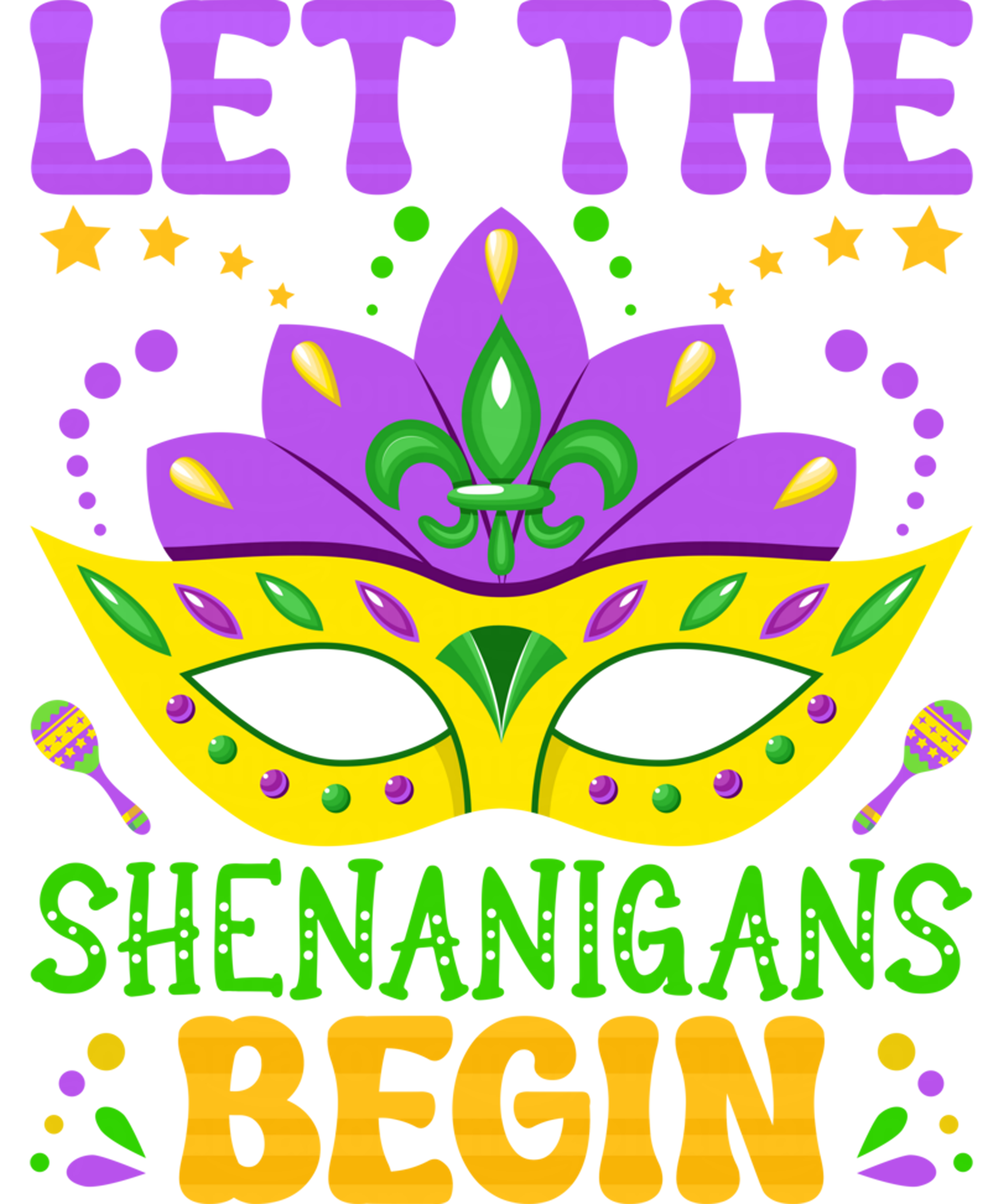 Mardi Gras 515 - Let The Shenanigans Begin Mardi Gras Sweatshirt (1)