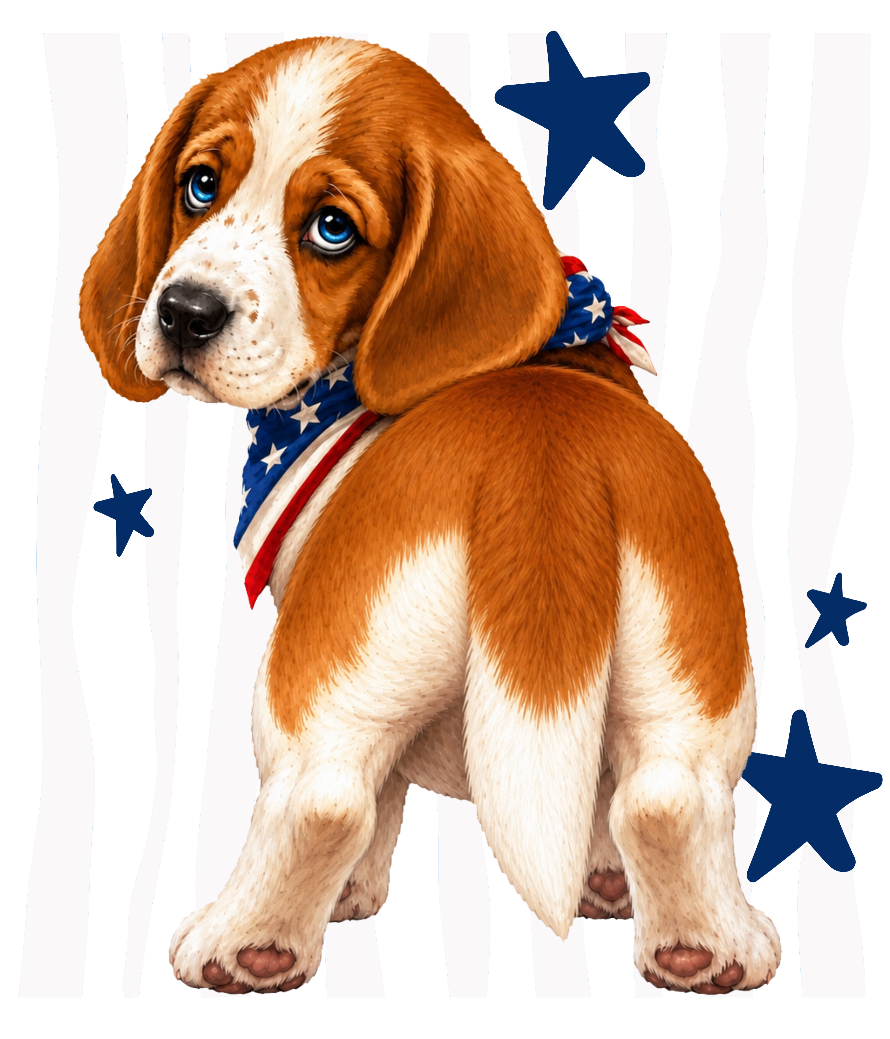 Randomness 304 - Beagle Usa Back