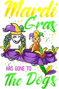 Mardi Gras 504 - Labrador Dog Lover Mardi Gras Costume   Dog Lover Carnival T Shirt